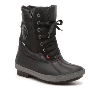 EUC Pajar Selma Waterproof Black Duck Boot 8 womens